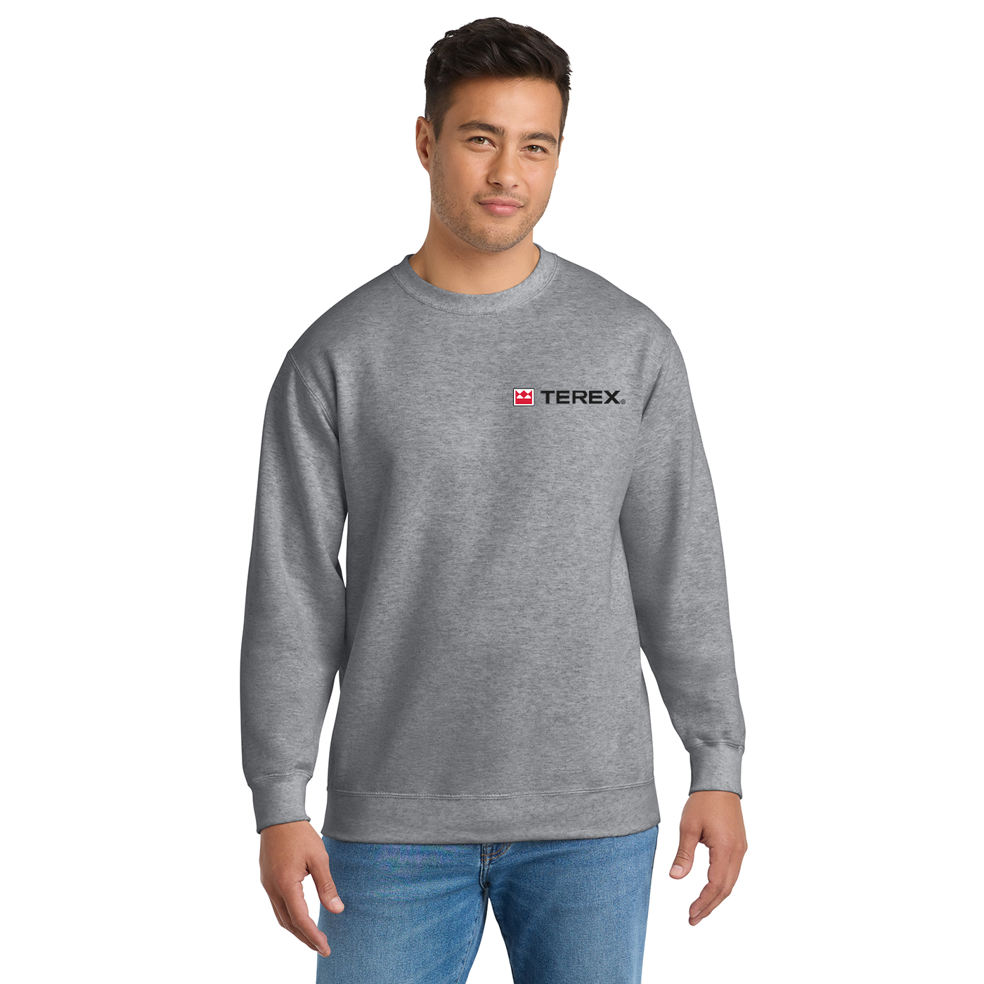 Port & Co™ Tall Essential Fleece Crewneck Sweatshirt