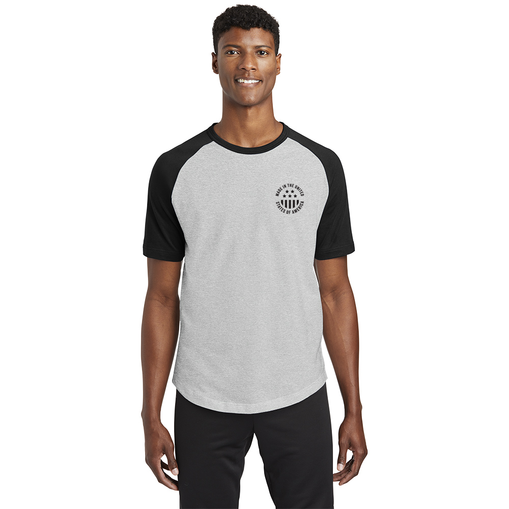 Sport-Tek® Short Sleeve Colorblock Raglan Jersey