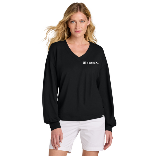 TravisMathew Women's Long Weekend V-Neck