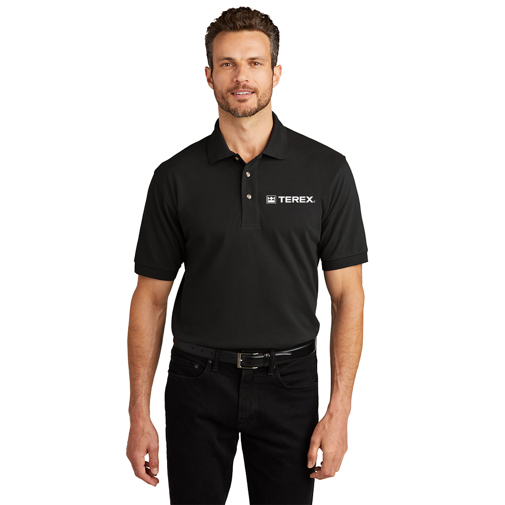 Port Authority® Heavyweight Cotton Pique Polo