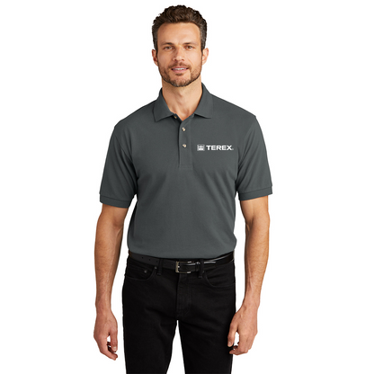 Port Authority® Heavyweight Cotton Pique Polo