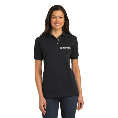 Port Authority® Ladies Heavyweight Cotton Pique Polo