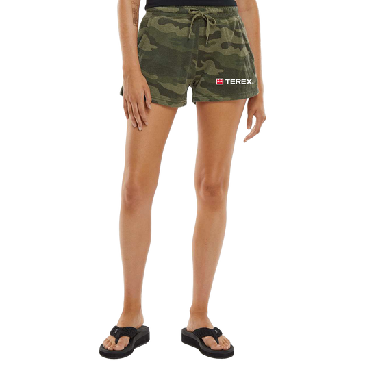 Independent Trading Co- Women's Lightweight California Wave Wash Sweatshorts