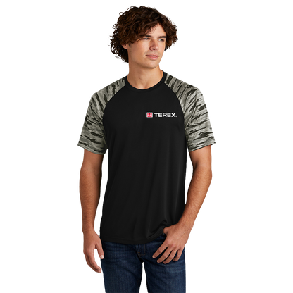Sport-Tek Drift Camo Colorblock Tee