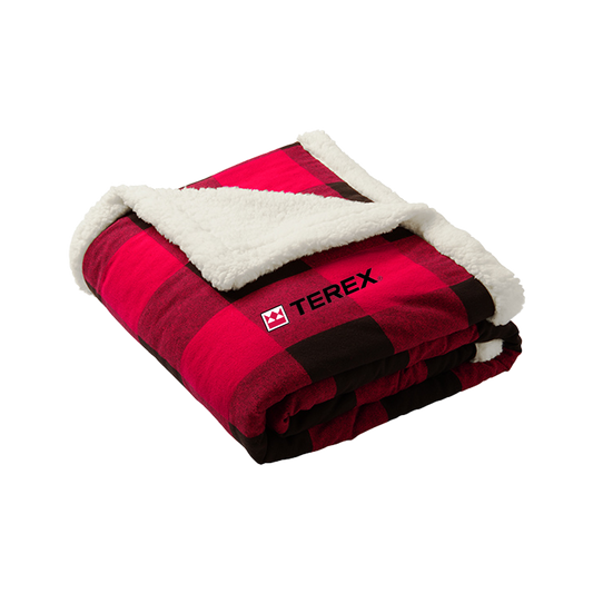 Port Authority ® Flannel Sherpa Blanket