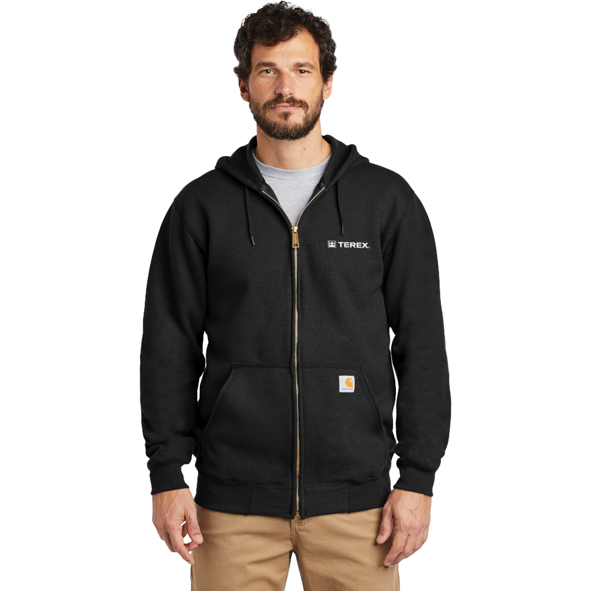 Carhartt Midweight Hooded Zip-Front Sweatshirt