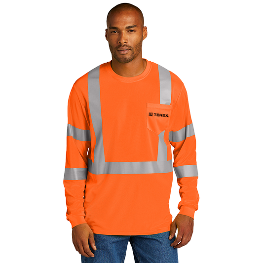 CornerStone ANSI 107 Class 3 Mesh Long Sleeve Tee
