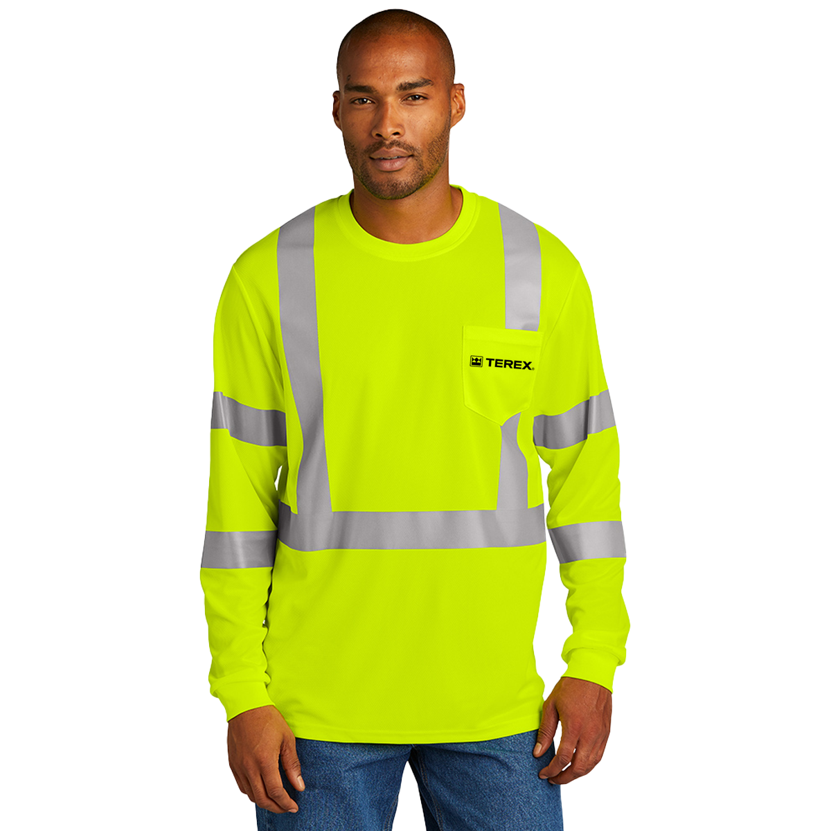 CornerStone ANSI 107 Class 3 Mesh Long Sleeve Tee