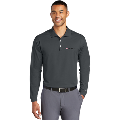Nike Long Sleeve Dri-Fit Stretch Tech Polo