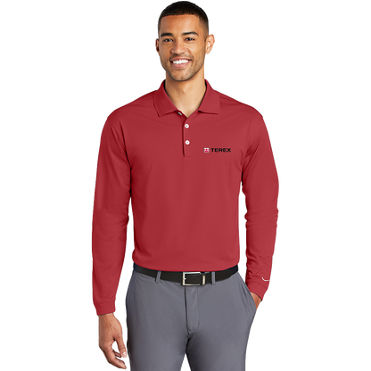 Nike Long Sleeve Dri-Fit Stretch Tech Polo