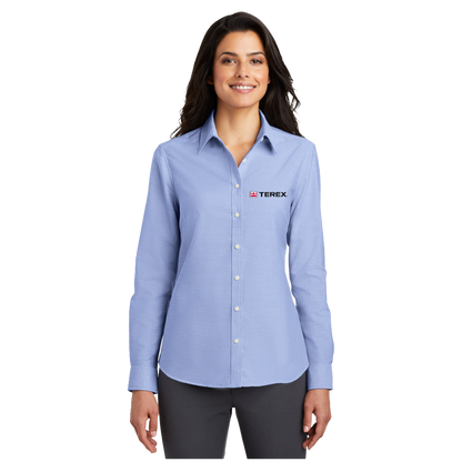 Port Authority Ladies SuperPro Oxford Shirt
