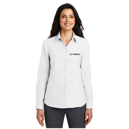 Port Authority Ladies SuperPro Oxford Shirt